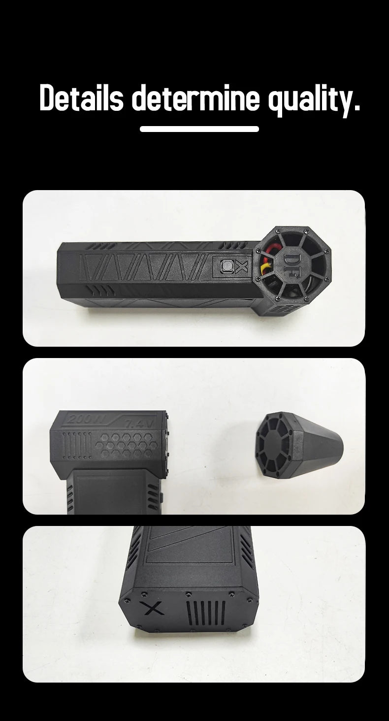 Soplador de aire, turboventilador de alta potencia