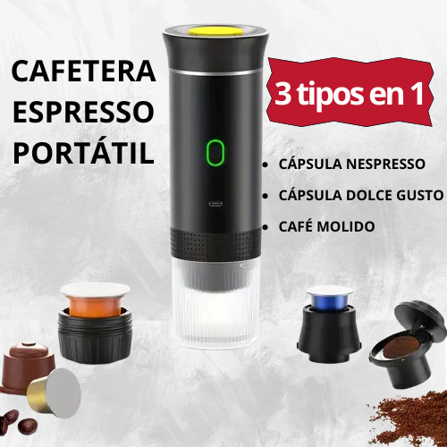 Cafetera multiuso portátil    Máquina de café portátil