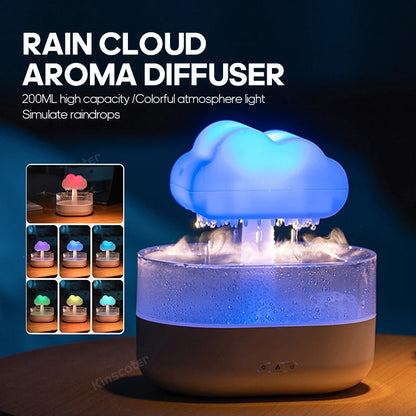 Difusor de aromas nube y lluvia