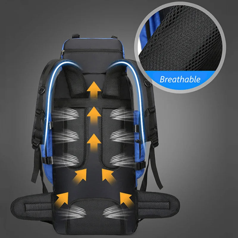 Mochila Outdoor 90 Litros. Mochila para trekking